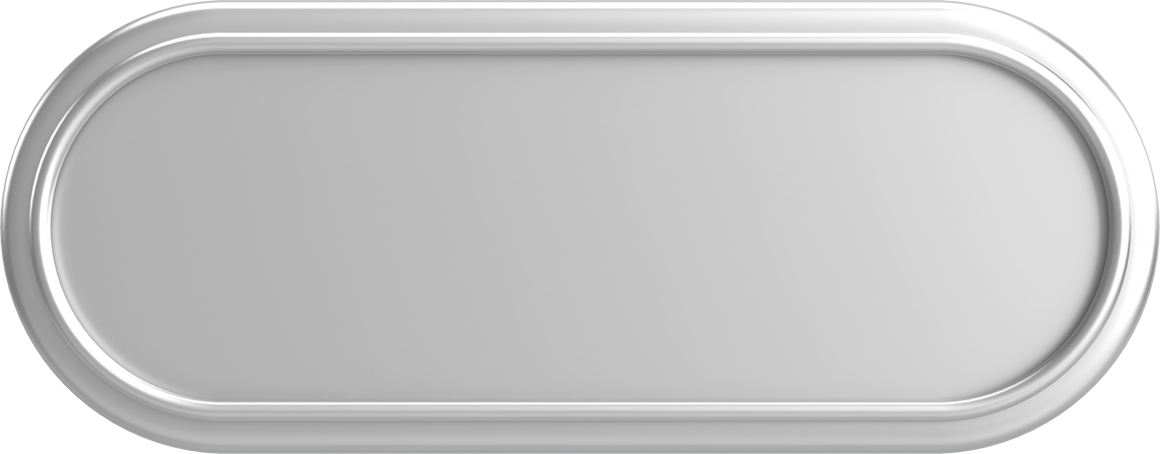 3D button. Empty button. 3D illustration.