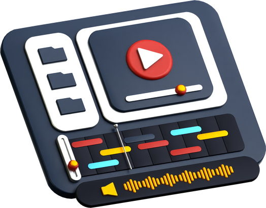 Editing Software 3D Icon